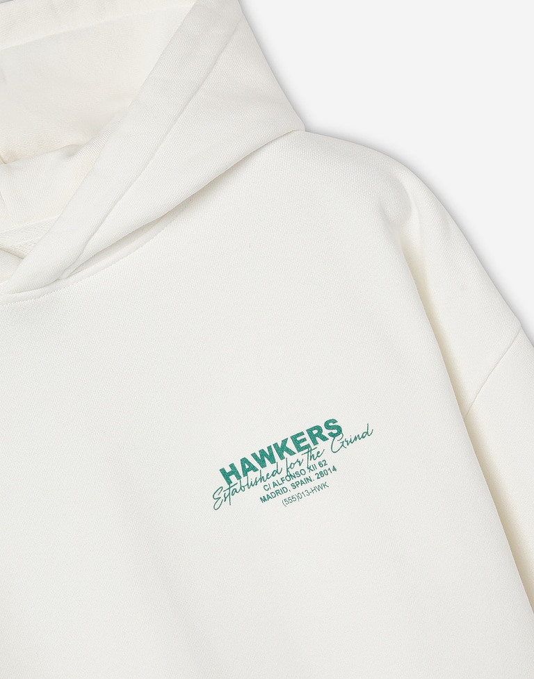 HOODIES Hawkers213 GRIND HOODIE - Ecru