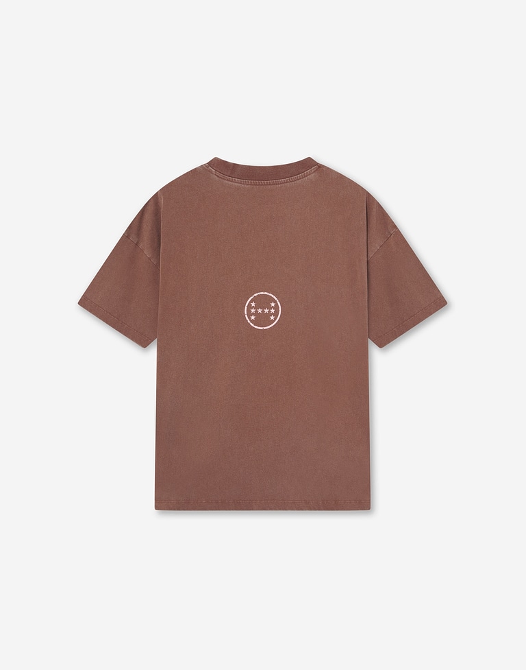 TEES Hawkers213 ALL STAR TEE - Washed Chocolate