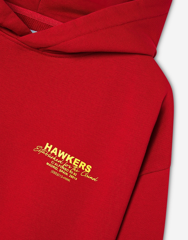 HOODIES Hawkers213 GRIND HOODIE - Red