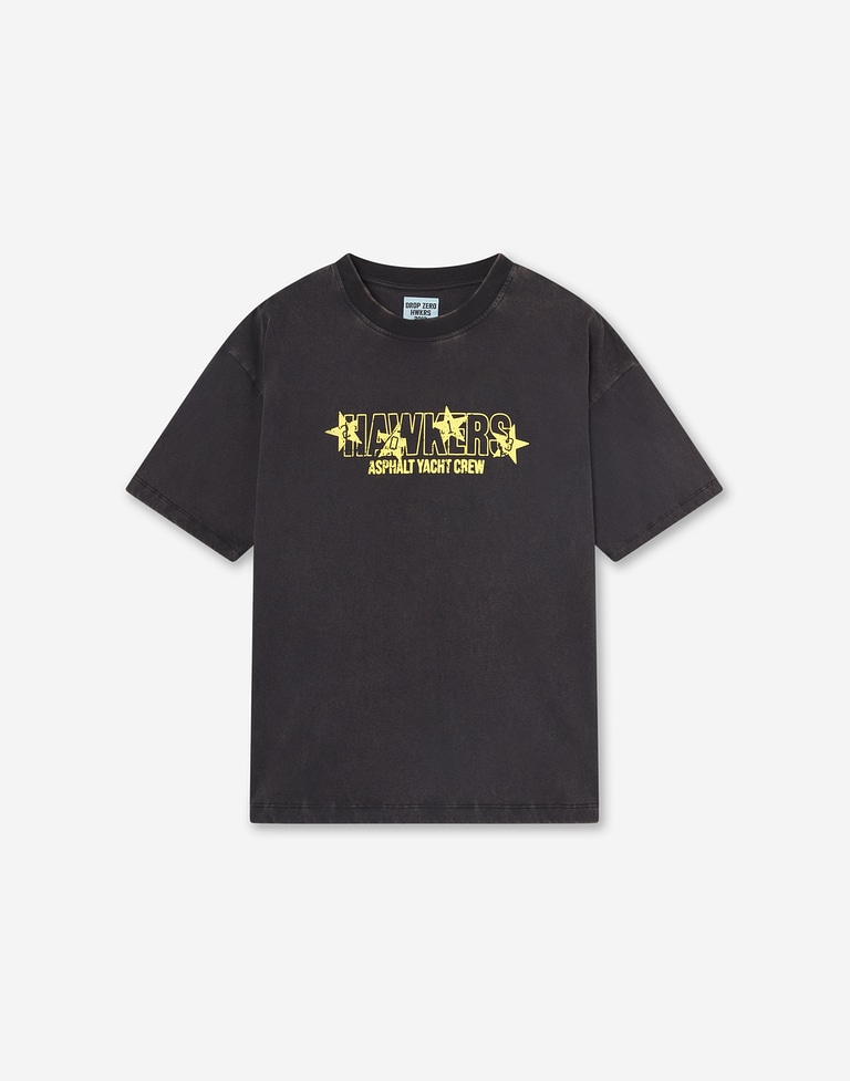 TEES Hawkers2013 ALL STAR TEE - Washed Black