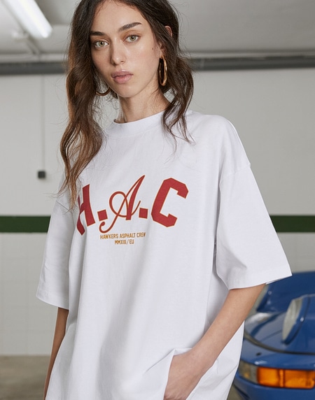 TEES Hawkers213 H.A.C TEE - White