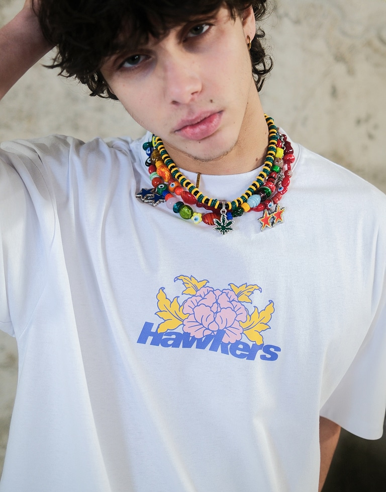 TEES Hawkers213 BLOSSOM TEE - White