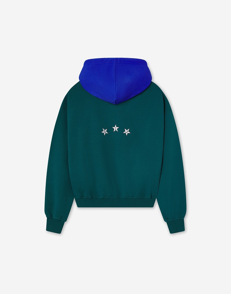 HOODIES Hawkers213 2013 HOODIE - Green/Blue