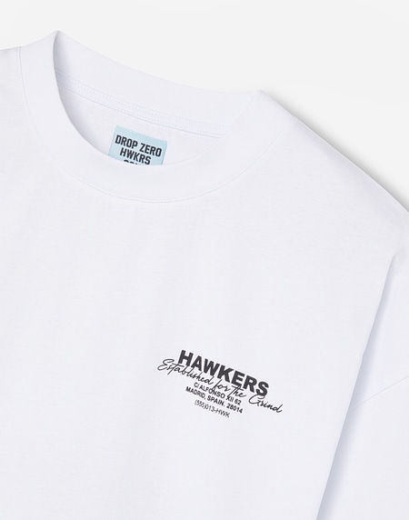 TEES Hawkers213 GRIND TEE - White
