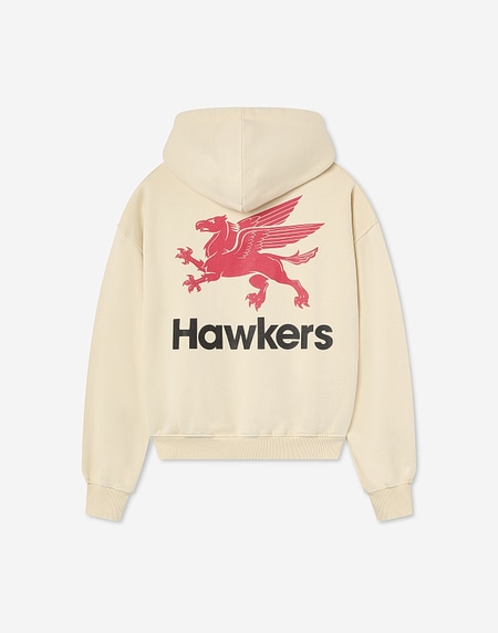 HOODIES Hawkers213 GAS HOODIE - Washed Ecru