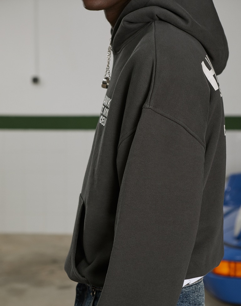 HOODIES Hawkers213 CLASSIC HOODIE - Washed Black