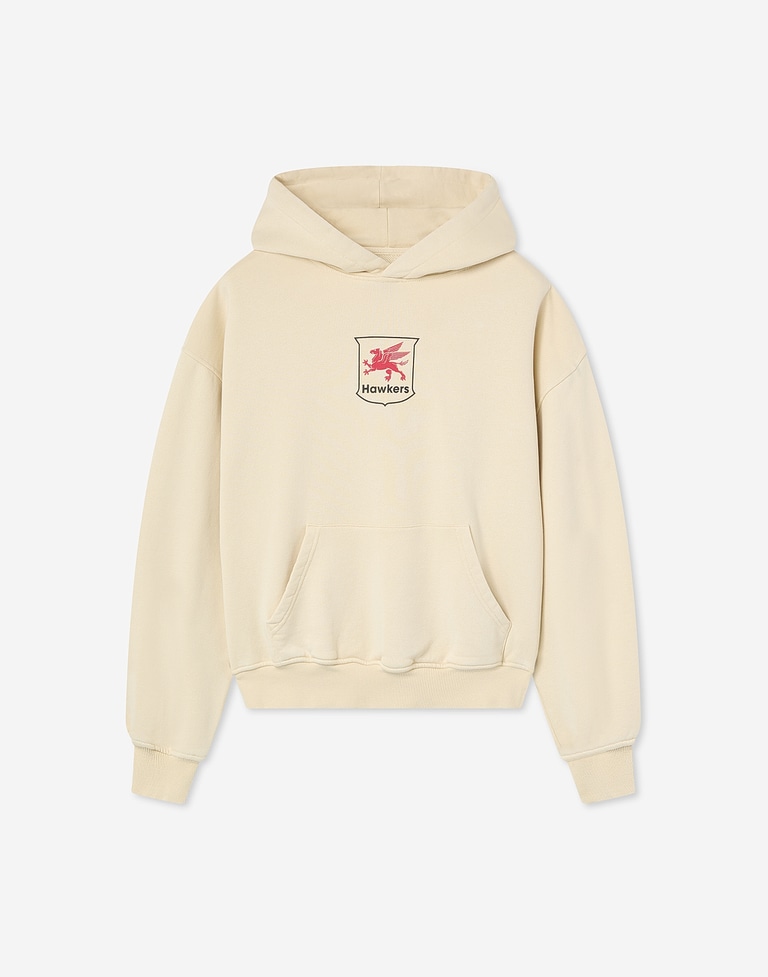 HOODIES Hawkers213 GAS HOODIE - Washed Ecru