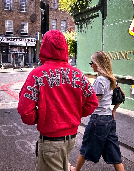 HOODIES Hawkers213 FAMOUS ZIPPER - Red