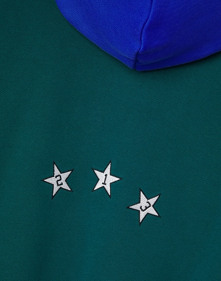 HOODIES Hawkers213 2013 HOODIE - Green/Blue