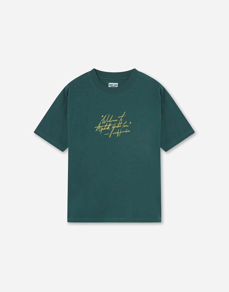 TEES Hawkers213 TIRE TEE - Washed Green