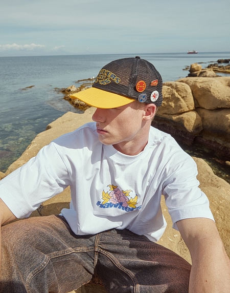 Caps Beanies Hawkers213 LEMANS CAP - Black