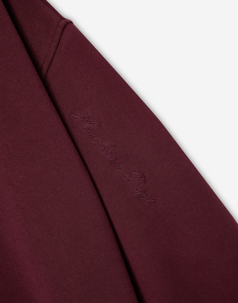 HOODIES Hawkers213 HWK HOODIE - Washed Burgundy