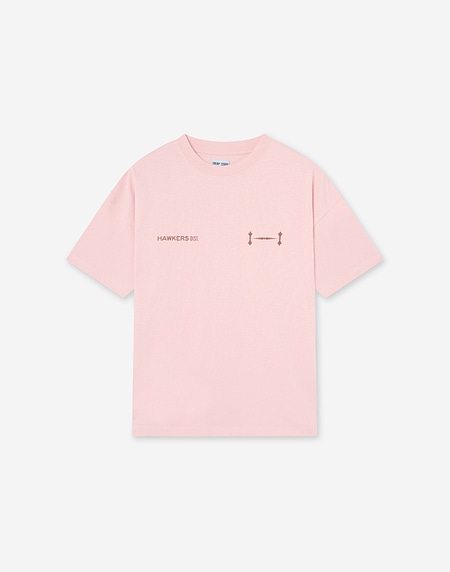 TEES Hawkers213 CITY TEE - Pale Pink