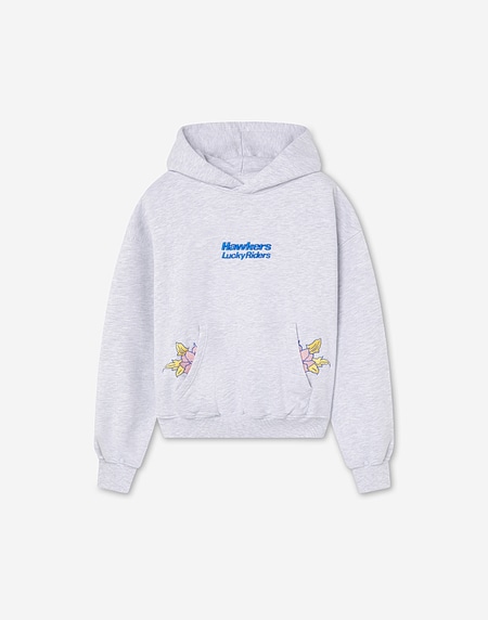 HOODIES Hawkers213 BLOSSOM HOODIE - Grey Melange