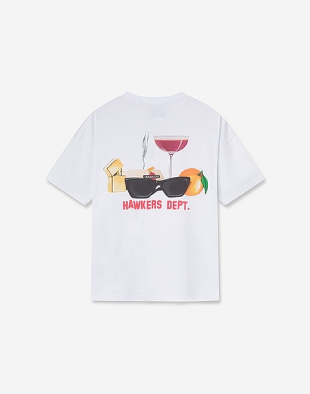 TEES Hawkers213 ESSENTIALS TEE - White