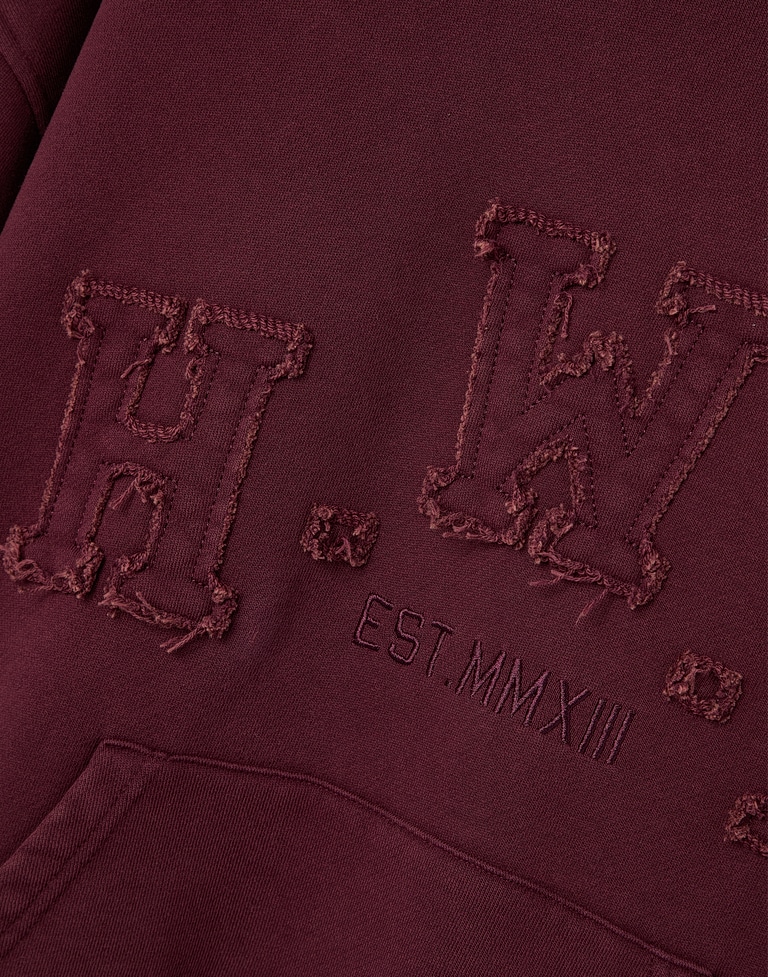 HOODIES Hawkers213 HWK HOODIE - Washed Burgundy