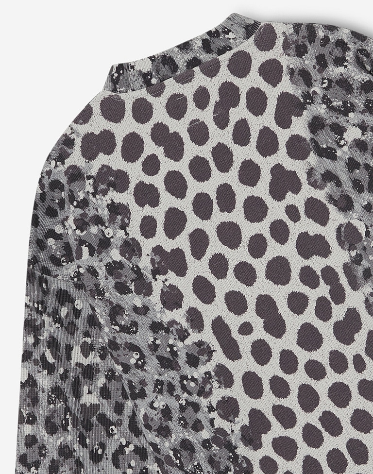 LONGSLEEVE Hawkers213 SAUVAGE LONGSLEEVE - Grey Leopard