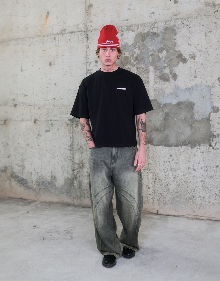 TEES Hawkers213 BOLD TEE - Black