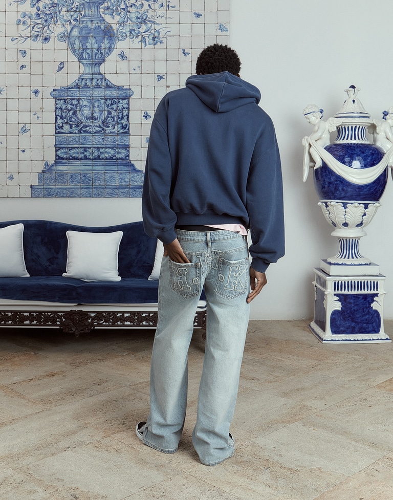 HOODIES Hawkers213 HWKS HOODIE - Washed Navy