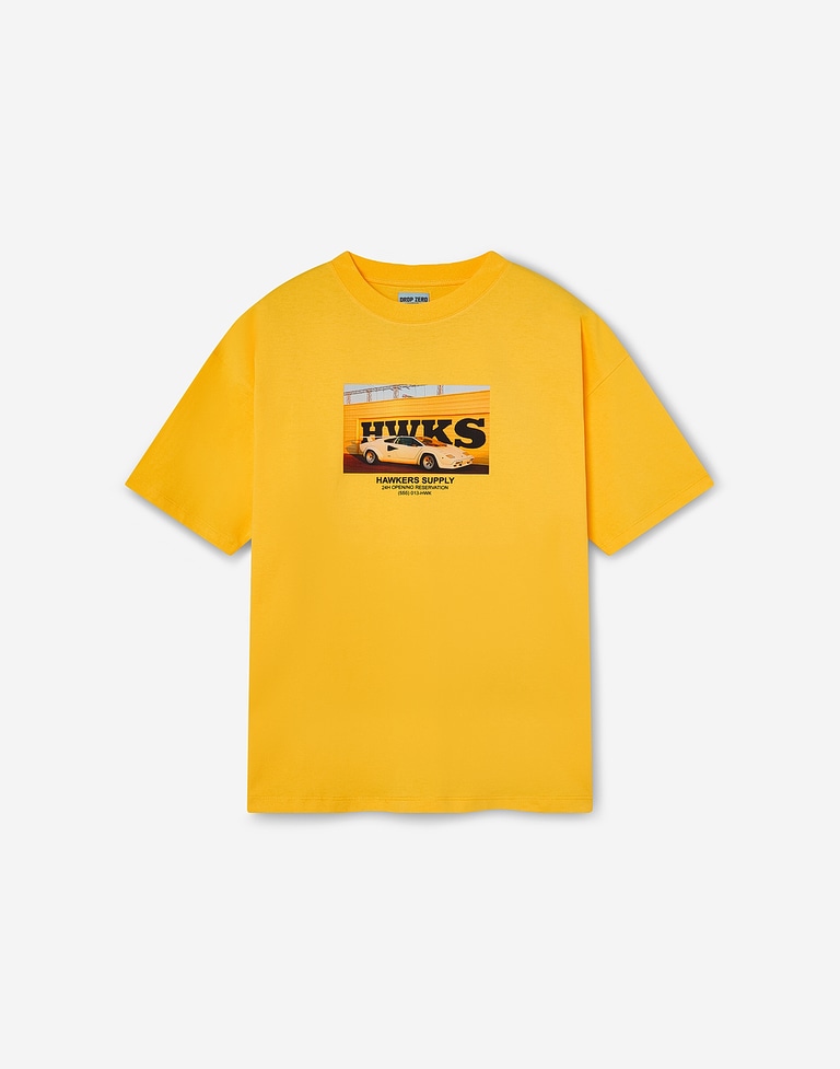 TEES Hawkers213 CARGO TEE - Yellow