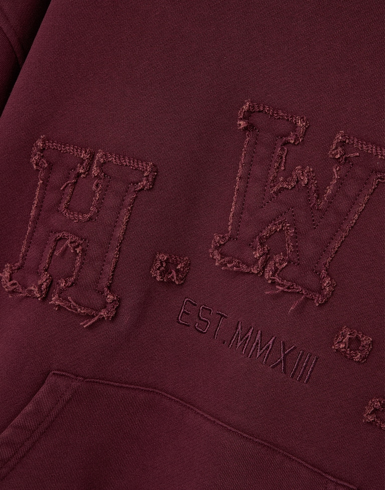 HOODIES Hawkers213 HWK HOODIE - Washed Burgundy