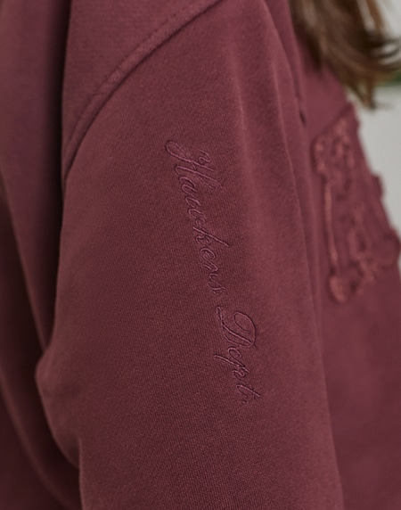 HOODIES Hawkers213 HWK HOODIE - Washed Burgundy