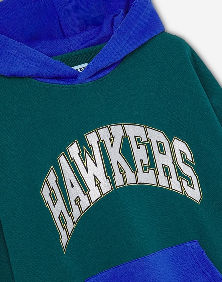 HOODIES Hawkers213 2013 HOODIE - Green/Blue