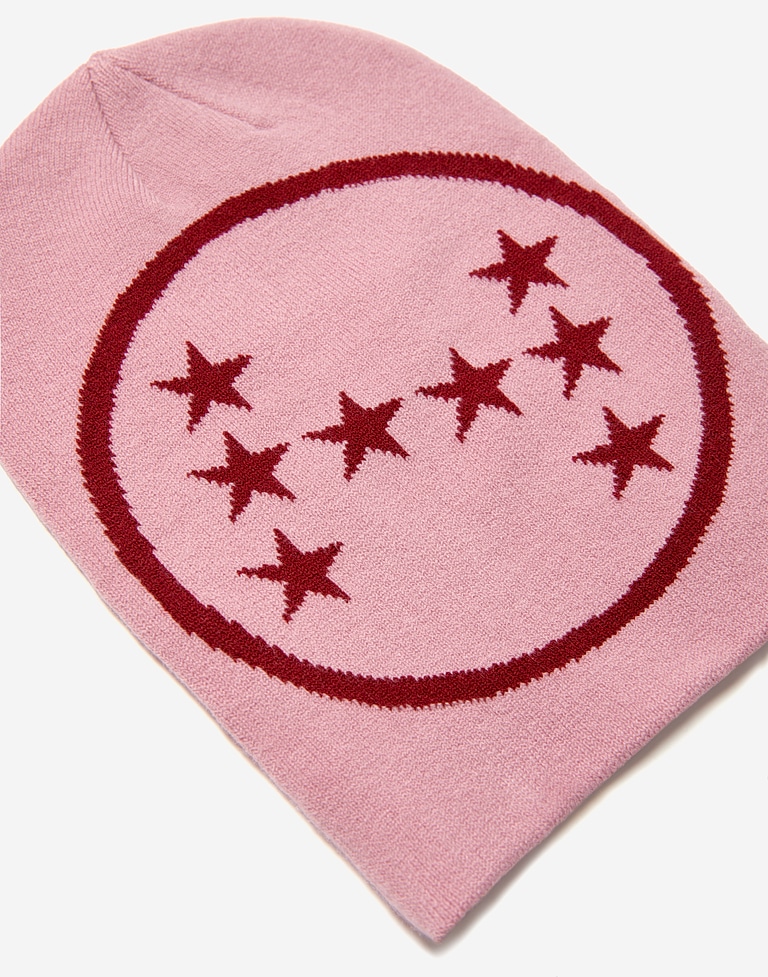 Caps Beanies Hawkers213 STAMP BEANIE - Pink