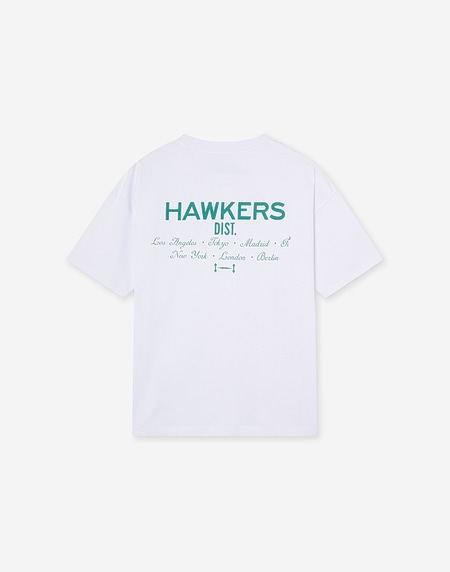 TEES Hawkers213 CITY TEE - White