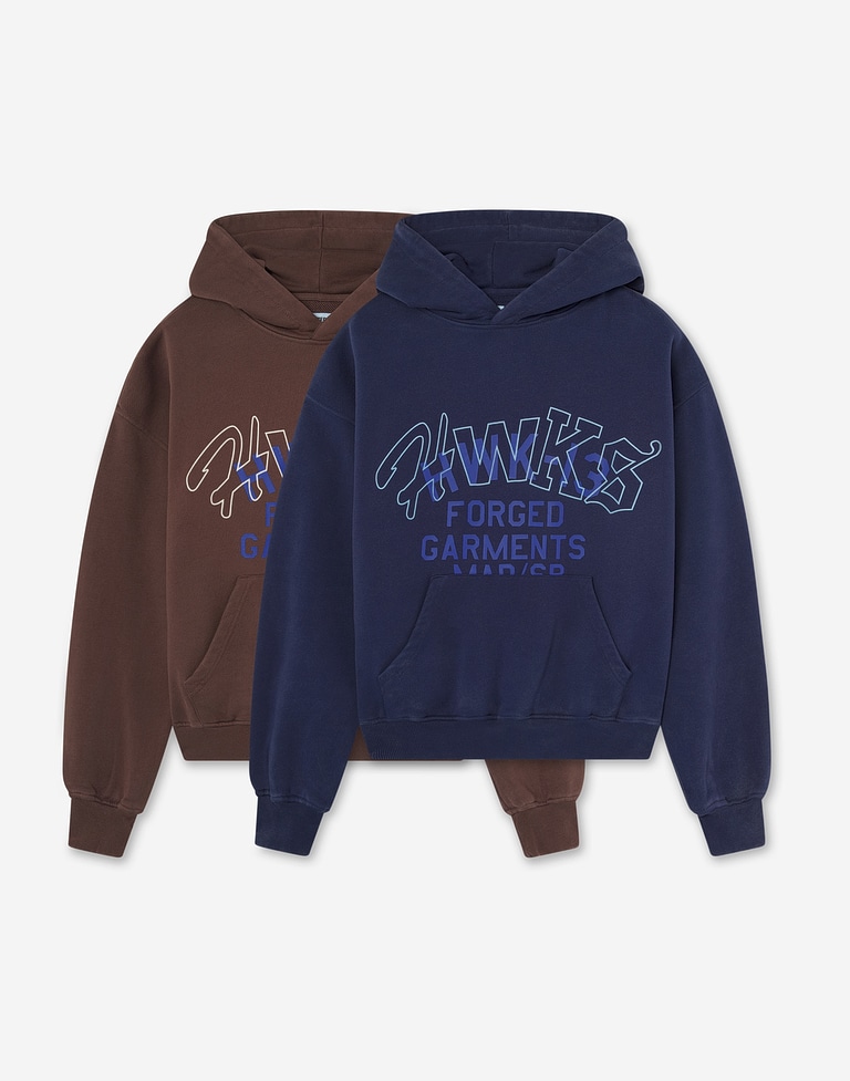 HOODIES Hawkers213 HWKS HOODIE - Washed Navy