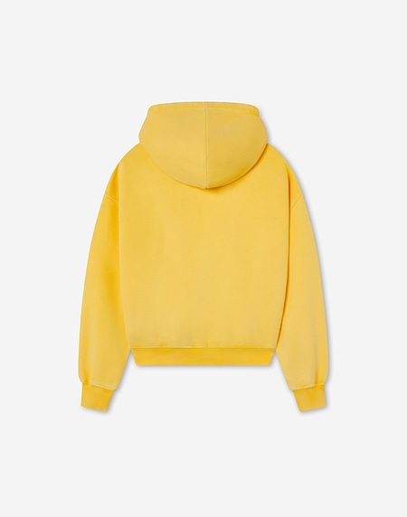 HOODIES Hawkers213 POLE ZIPPER - Washed Yellow