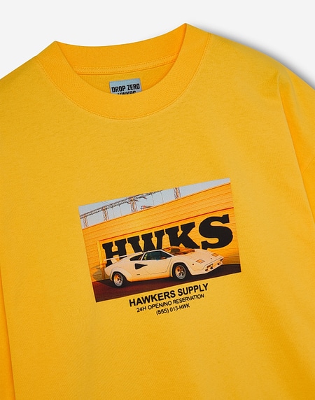 TEES Hawkers213 CARGO TEE - Yellow