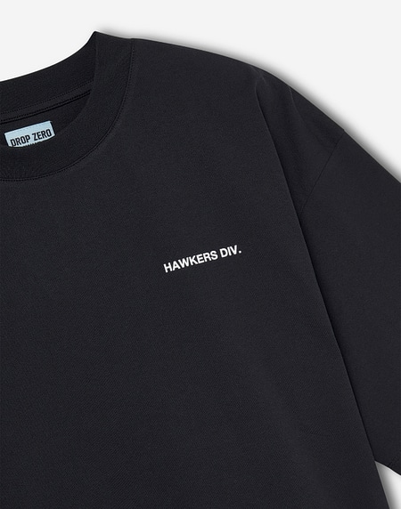 TEES Hawkers213 HANDY TEE - Black