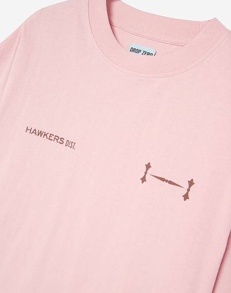 TEES Hawkers2013 CITY TEE - Pale Pink