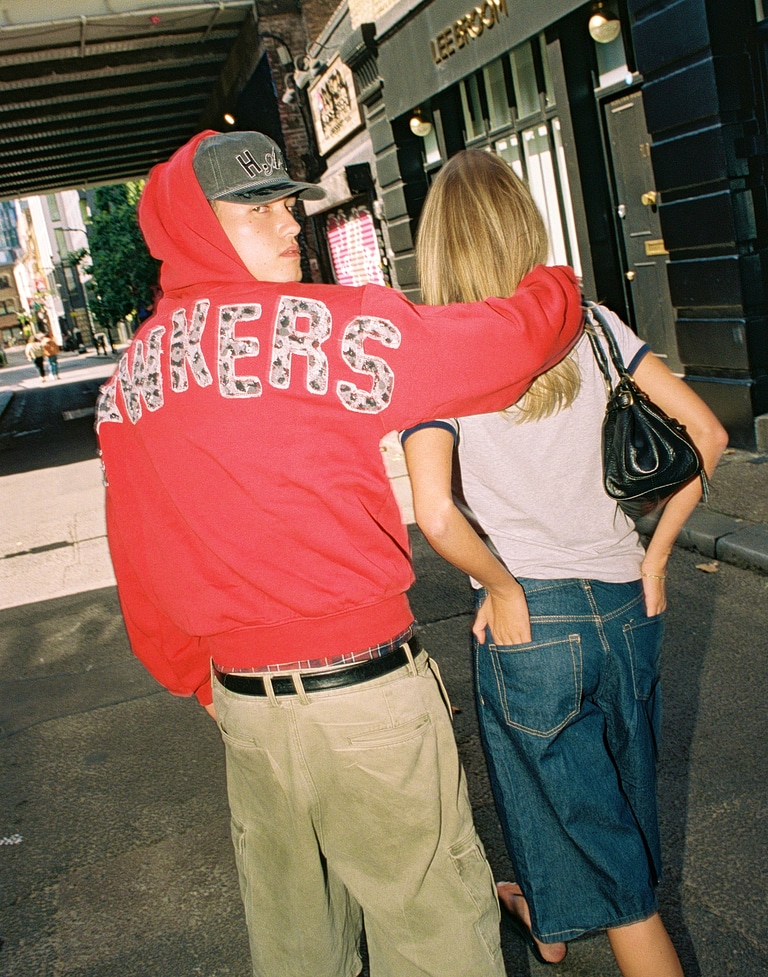HOODIES Hawkers213 FAMOUS ZIPPER - Red