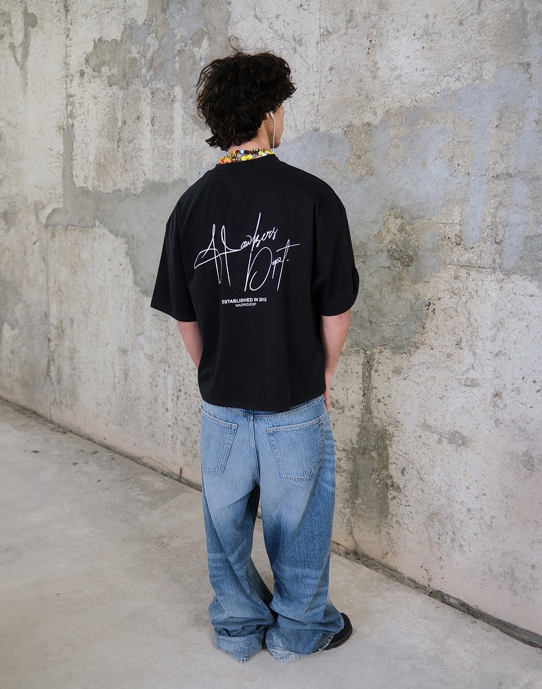 TEES Hawkers213 HANDY TEE - Black