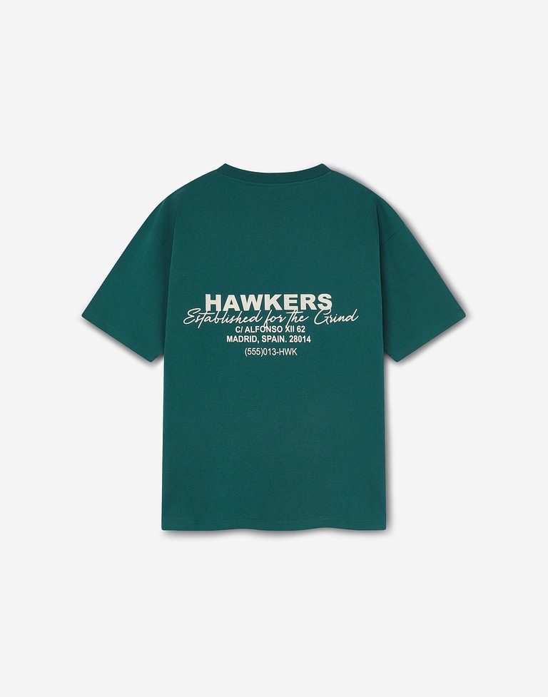 TEES Hawkers213 GRIND TEE - Green