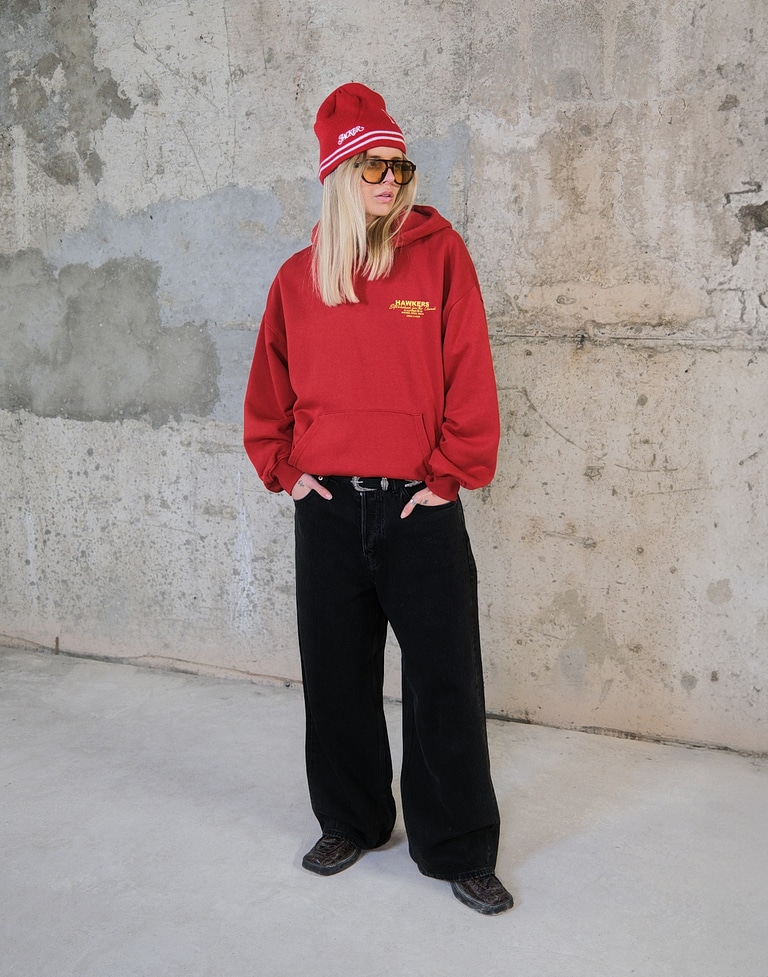 HOODIES Hawkers213 GRIND HOODIE - Red