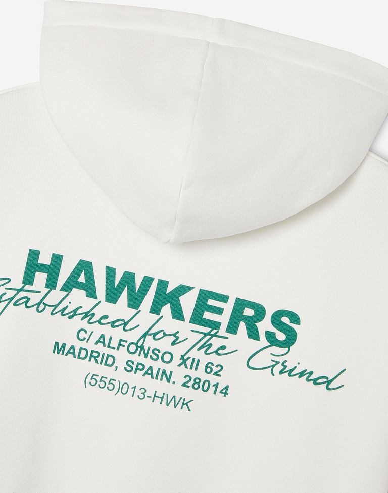 HOODIES Hawkers213 GRIND HOODIE - Ecru