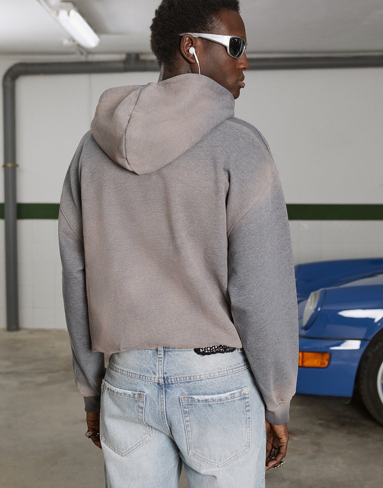 HOODIES Hawkers213 DENIM HOODIE - Washed Indigo