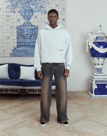 HOODIES Hawkers2013 BOLD HOODIE - Grey Melange