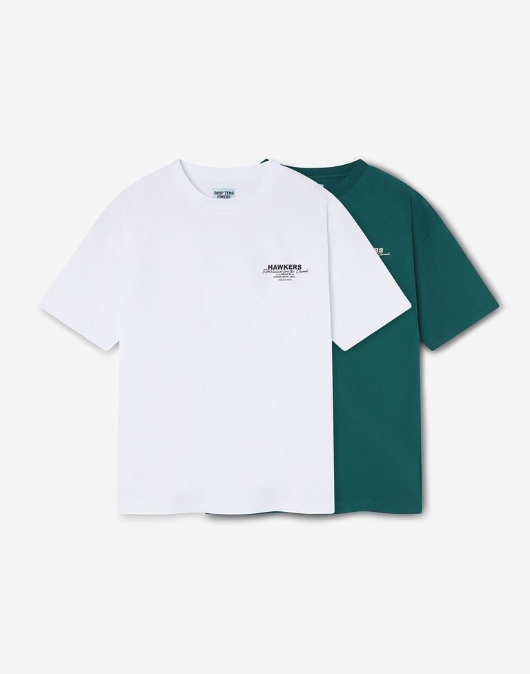 TEES Hawkers213 GRIND TEE - White