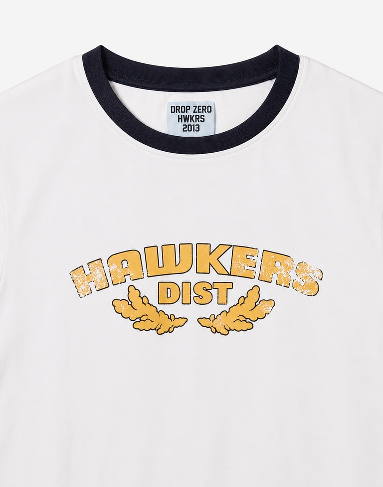 TEES Hawkers213 POLE TEE - White