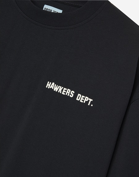 TEES Hawkers213 ESSENTIALS TEE - Black