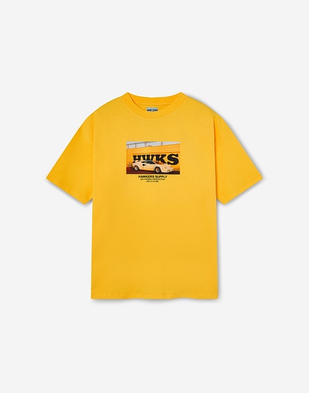 TEES Hawkers213 CARGO TEE - Yellow