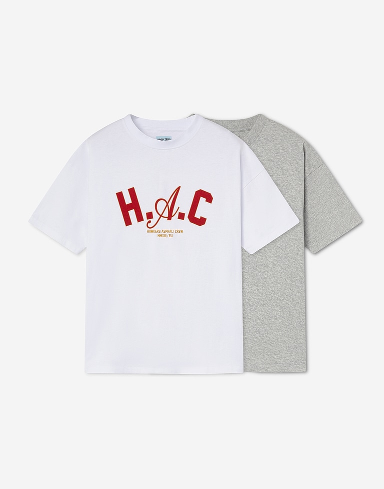 TEES Hawkers213 H.A.C TEE - White