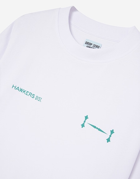 TEES Hawkers213 CITY TEE - White