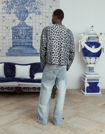 LONGSLEEVE Hawkers213 SAUVAGE LONGSLEEVE - Grey Leopard