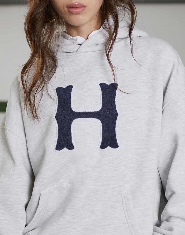 HOODIES Hawkers213 VARSITY HOODIE - Grey Melange