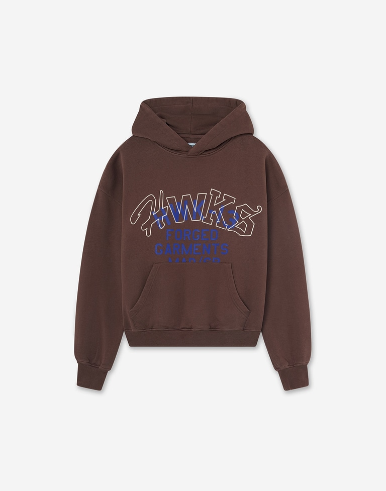 HOODIES Hawkers213 HWKS HOODIE - Washed Brown